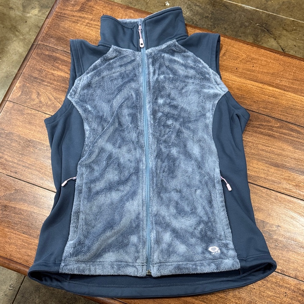 Mountain Hardwear Steel Blue Womens Medium Vest